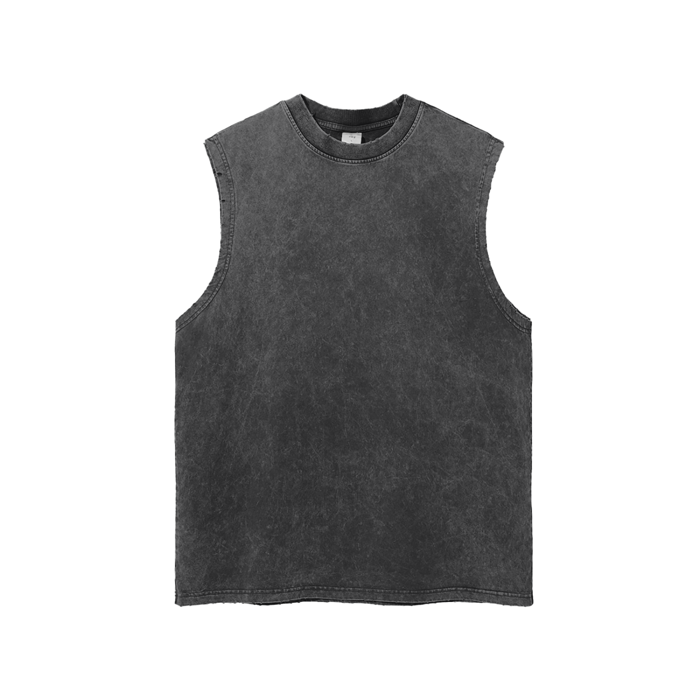 Waran Snow Washed Frayed Hem Tank Top 275GSM