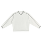 Unisex Color Block V-Neck Sweatshirt