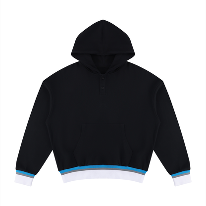 Unisex Oversized Color Block Boxy Hoodie