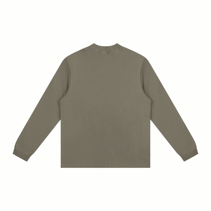 Non-Shrink Mock Neck Sweatshirt