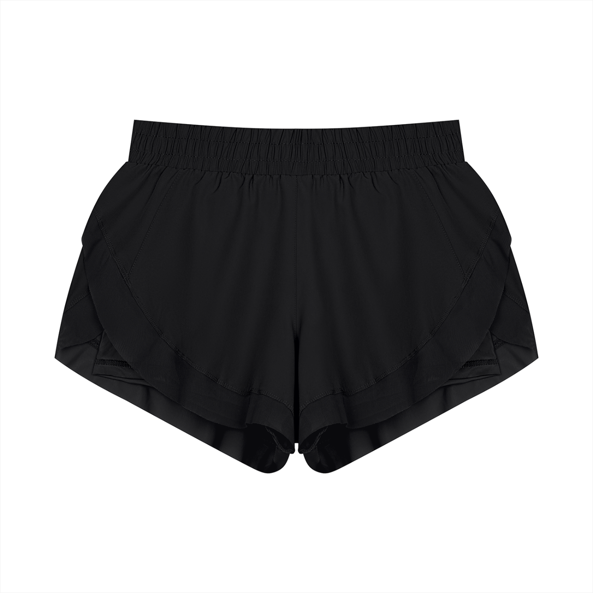 Women's Paneled Yoga Shorts