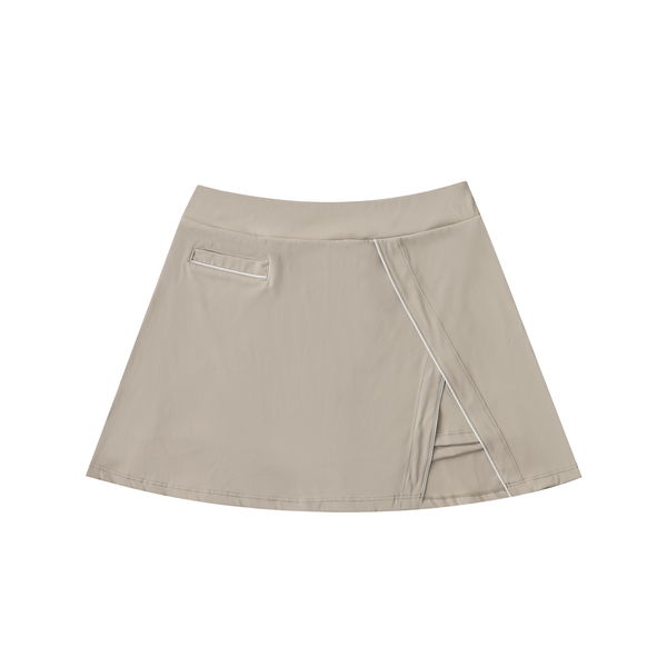 Waran Women’s High-Waist Pocketed A-Line Skirt