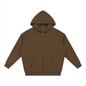 Waran Unisex Loose Solid Full Zip Hoodie
