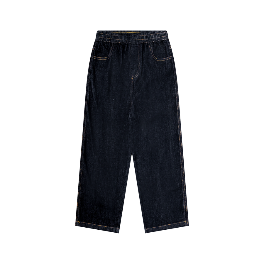 Waran Kids’ Straight Leg Elastic Waist Jeans