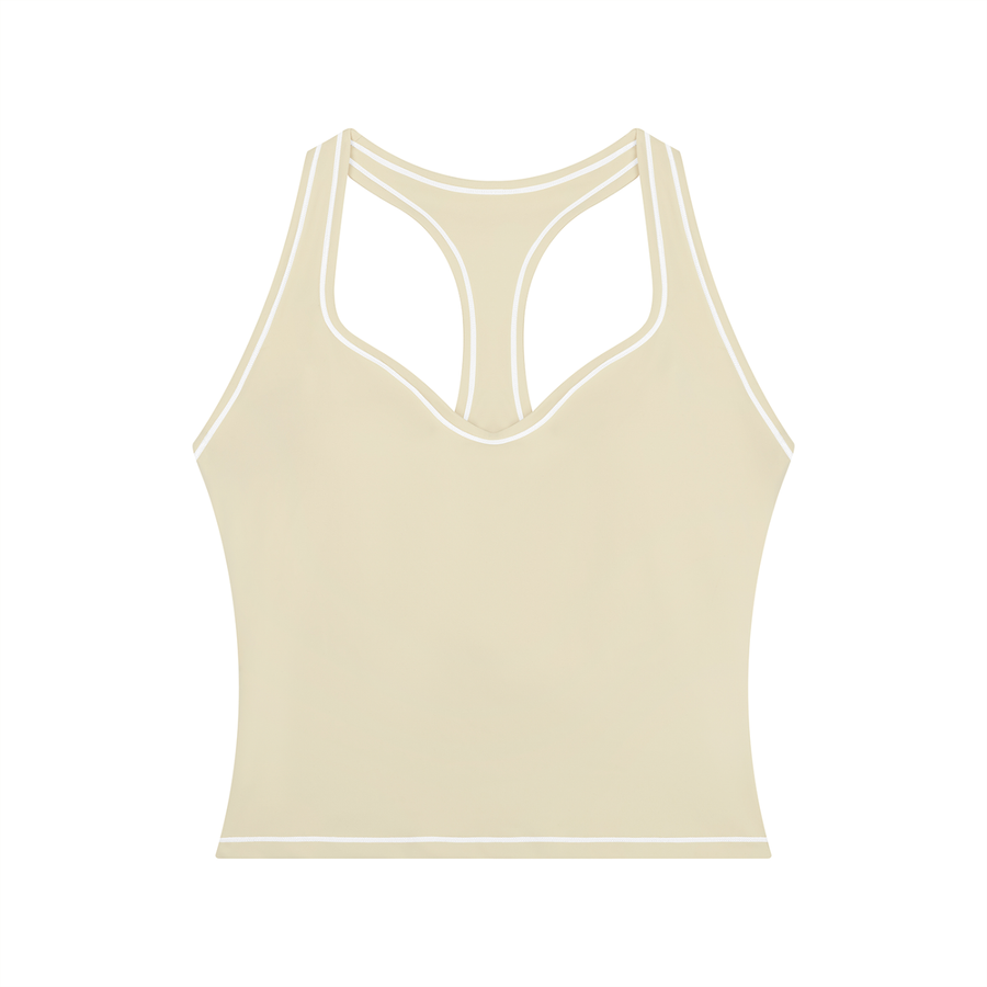 Waran Women’s Topstitching Yoga Tank Top