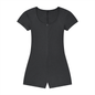Women's Dual-Function Cape Tie-Waist Romper