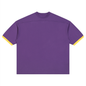 Unisex Color Block Drop Shoulder T-Shirt
