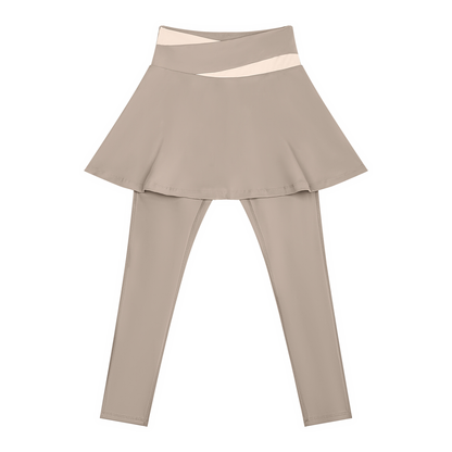 Women's Yoga Panelled Skorts