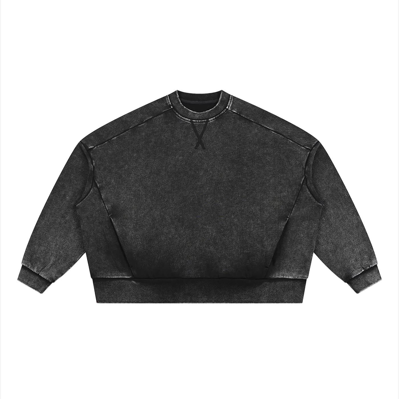 Waran Unisex Mineral Wash Boxy Sweatshirt