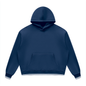 Unisex Oversized Color Block Fleece Hoodie