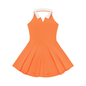 Women's Collared Halter A-Line Tennis Dress