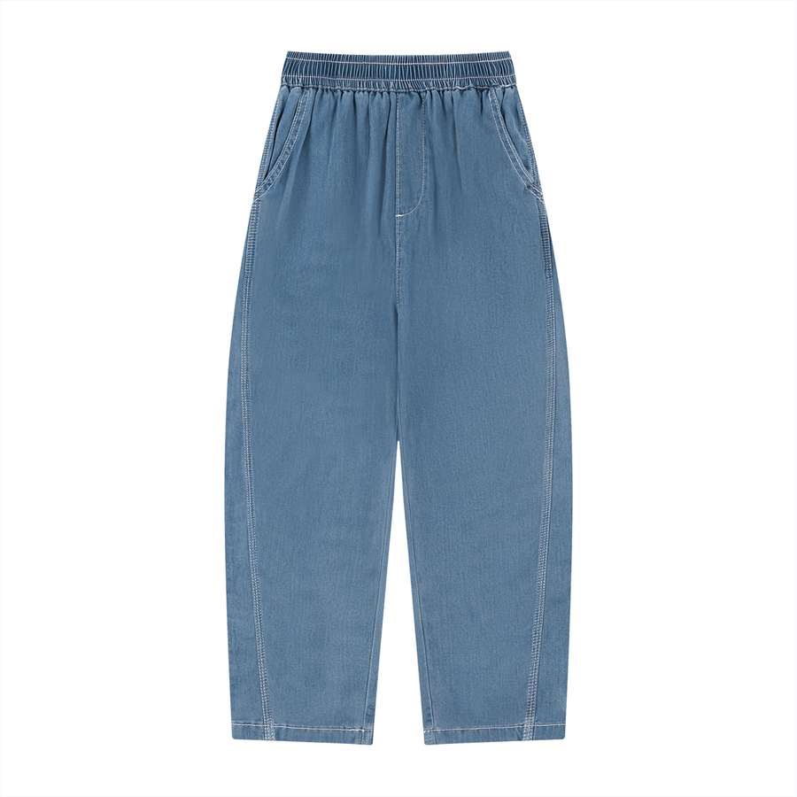 Waran Kids’ Vintage Wash Straight Leg Jeans
