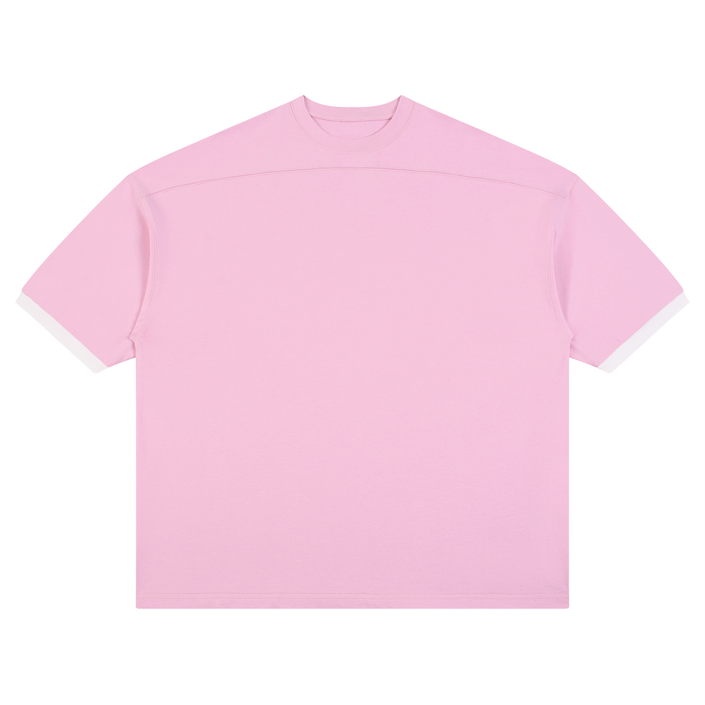 Unisex Color Block Drop Shoulder T-Shirt