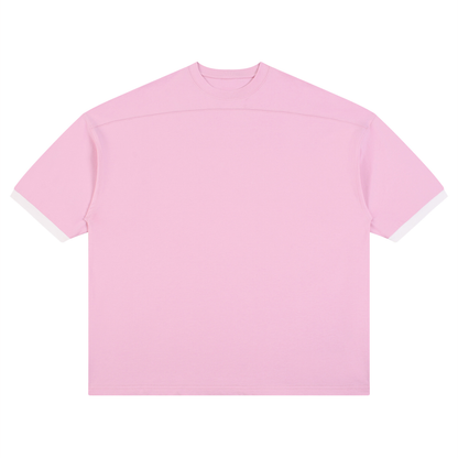 Unisex Color Block Drop Shoulder T-Shirt