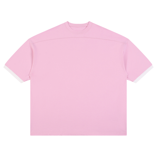Unisex Color Block Drop Shoulder T-Shirt