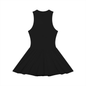 Women’s Ruched Sleeveless Full-Zip Dress