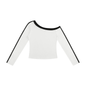 Women’s Color Block Off-the-Shoulder T-Shirt