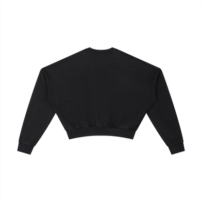 Vintage Washed Cropped Sweatshirt