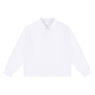 Unisex Loose Long Sleeve Polo Shirt