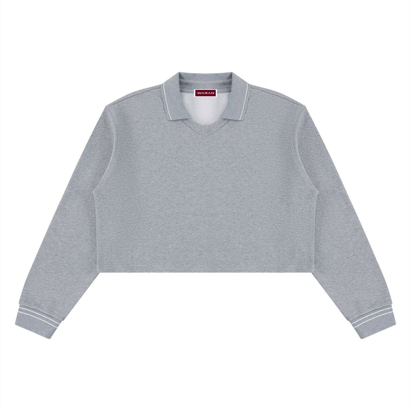 Women’s Crop Collared Sweatshirt