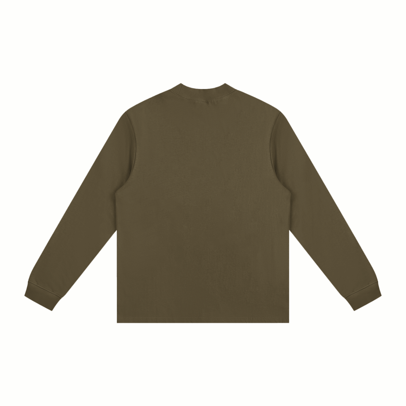 Non-Shrink Mock Neck Sweatshirt