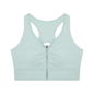 Women’s Cropped Zip Yoga Sports Bra
