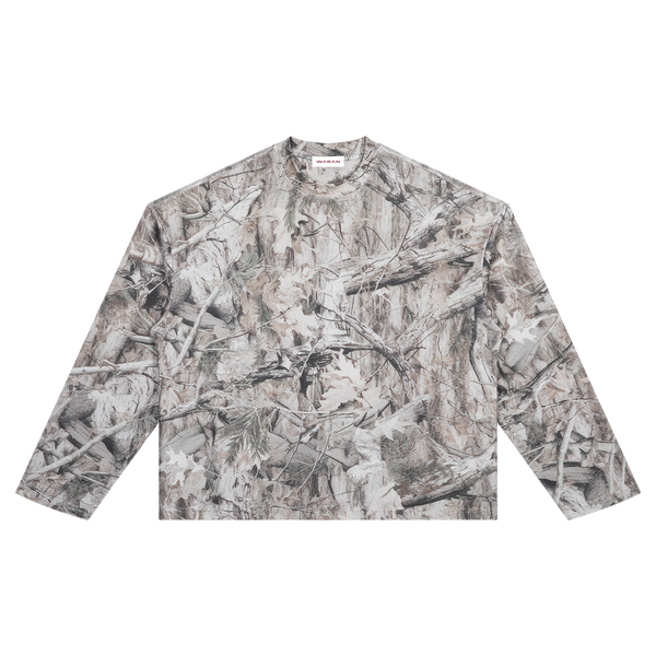 Waran Unisex Tree Camo Waffle T-Shirt