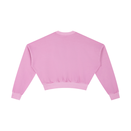 Vintage Washed Cropped Sweatshirt