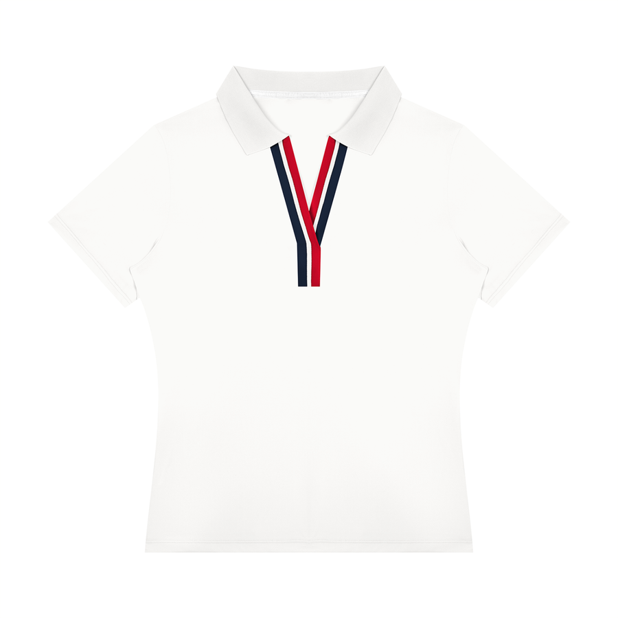Waran Women’s Color Block Polo Shirt