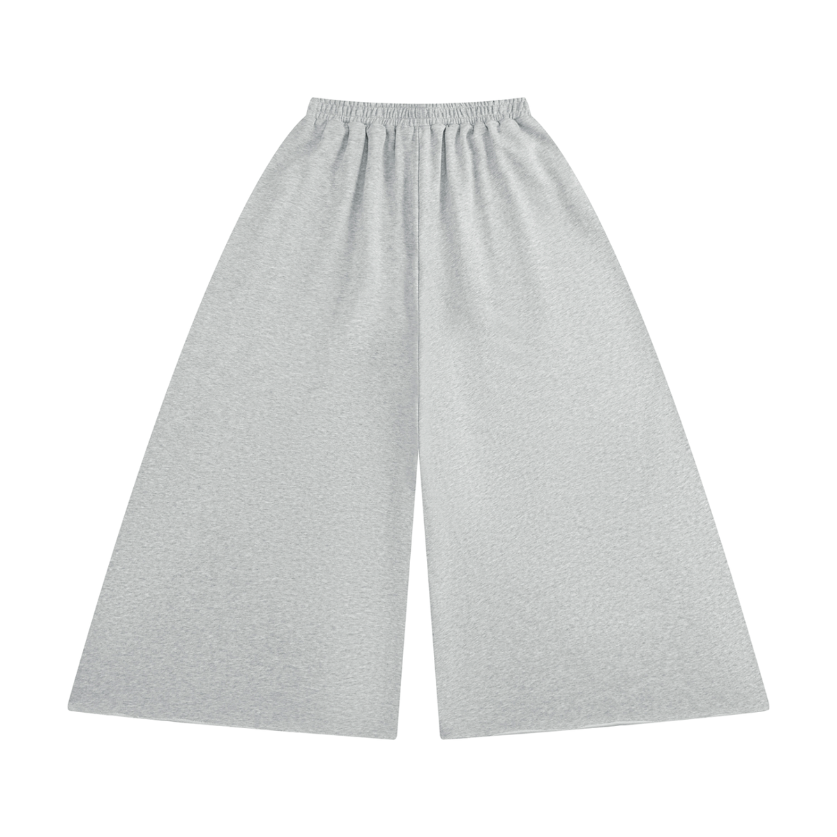 Women's Raw Edge Wide Leg Sweatpants