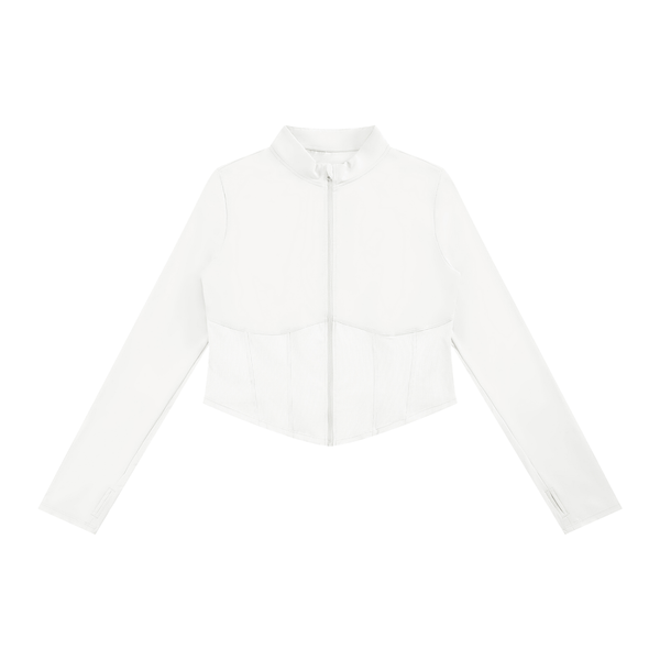 Waran Women’s Slim Fit Full-Zip Yoga Jacket