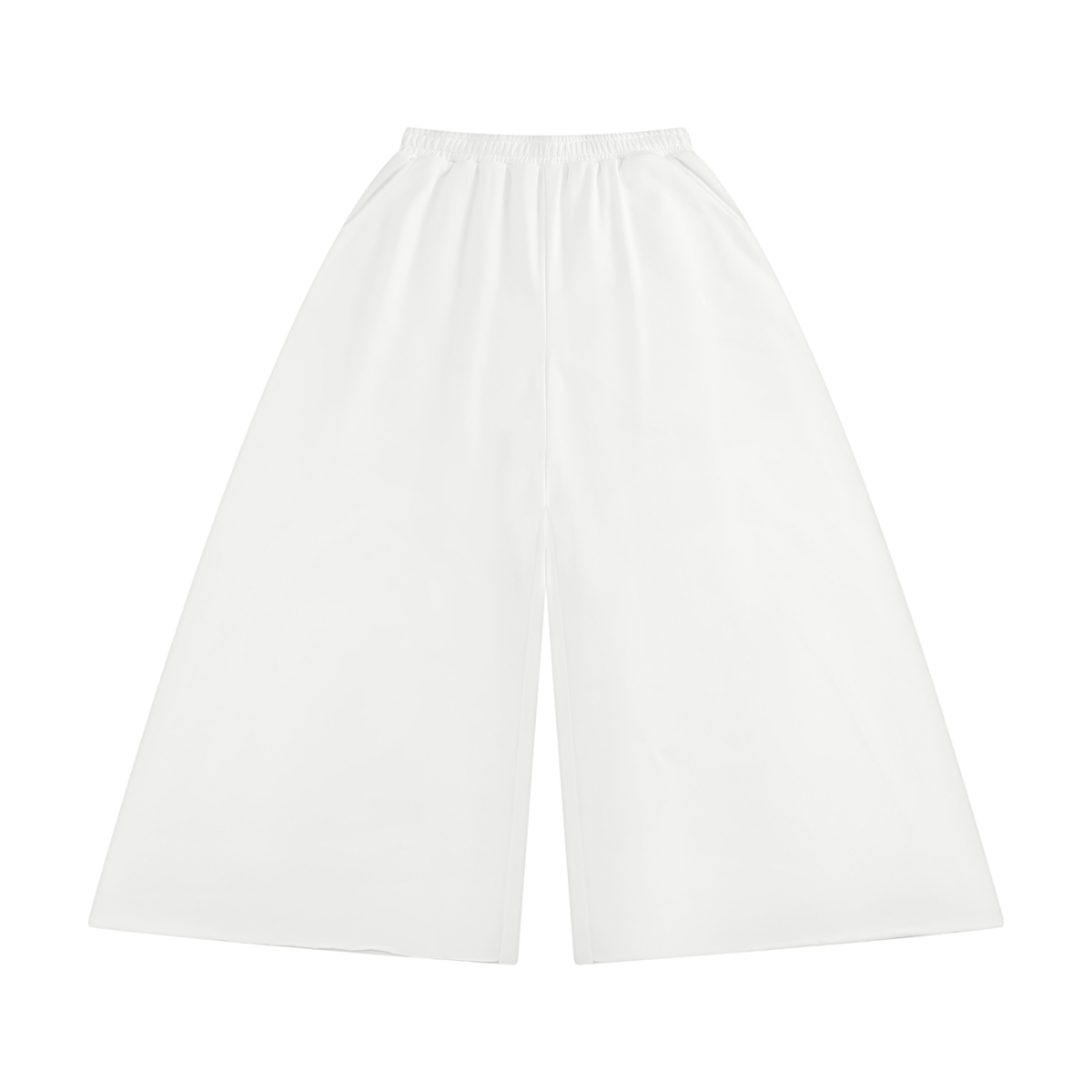 Women's Raw Edge Wide Leg Sweatpants