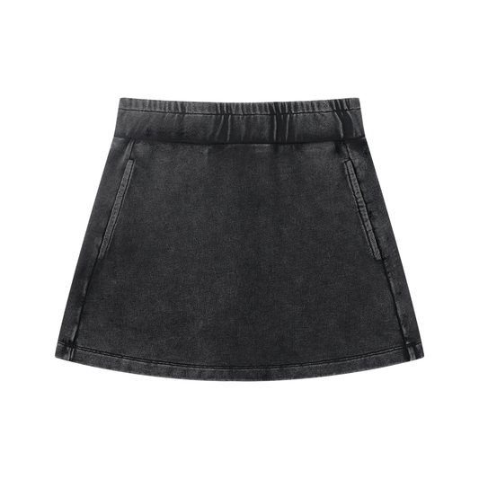 Women's Mineral Wash Mini Skirt