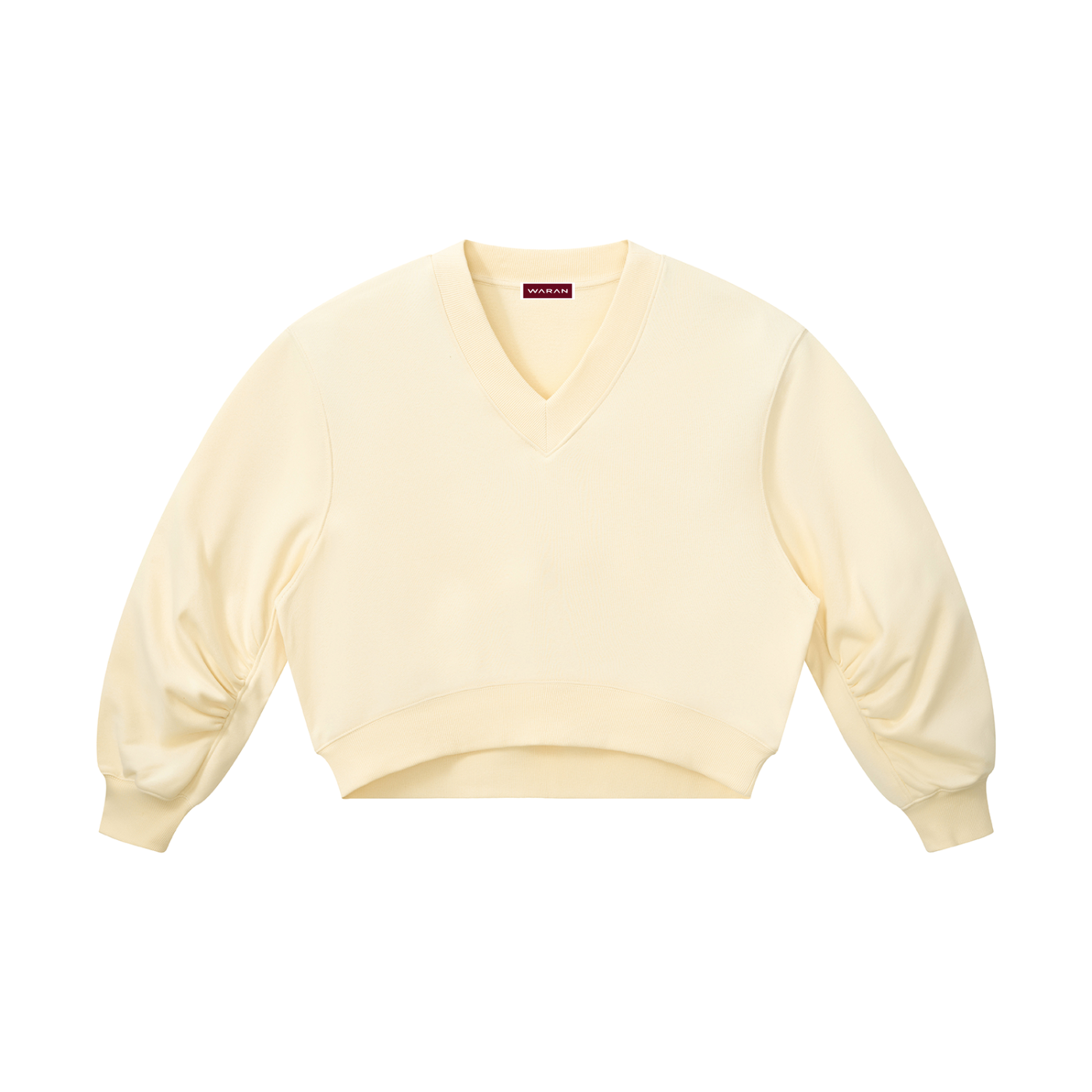 Women’s Crop V-Neck Sweatshirt