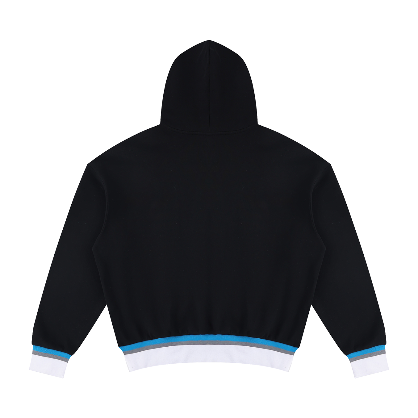 Unisex Oversized Color Block Boxy Hoodie