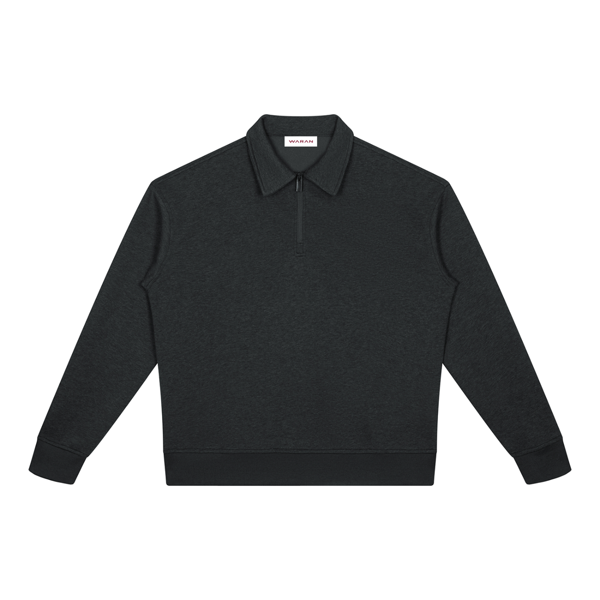 Unisex Boxy Quarter-Zip Sweatshirt