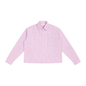 Unisex Boxy Plaid Long Sleeve Shirt