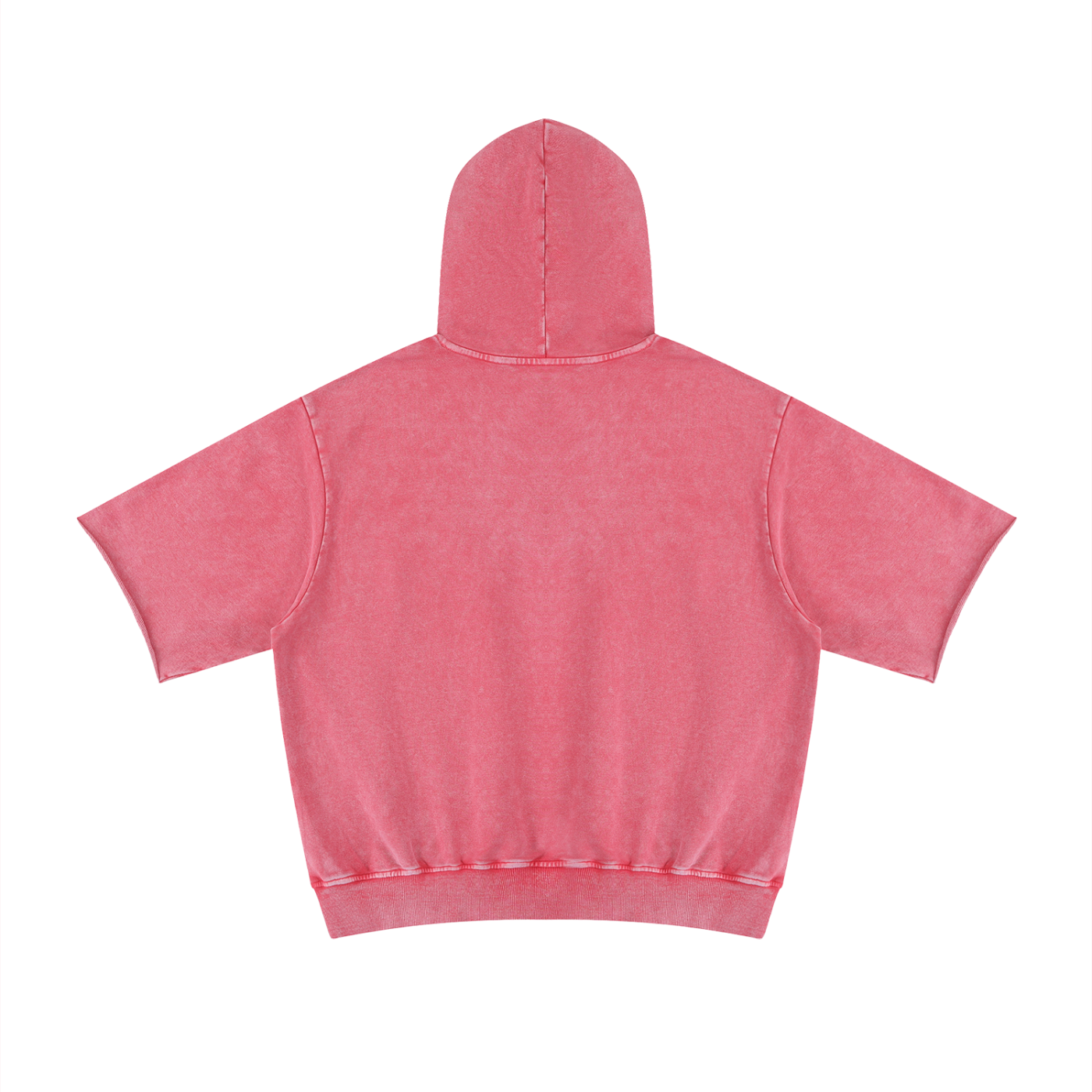 Waran Mineral Wash Short Sleeve Hoodie