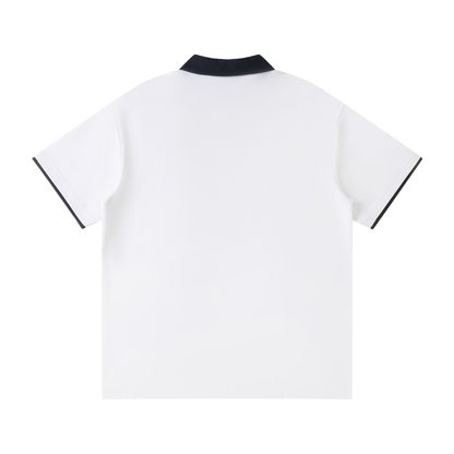 Waran Contrast Collar Raglan Polo Shirt