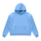 Unisex Oversized Color Block Fleece Hoodie