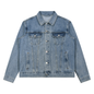 Unisex Vintage Wash Denim Jacket