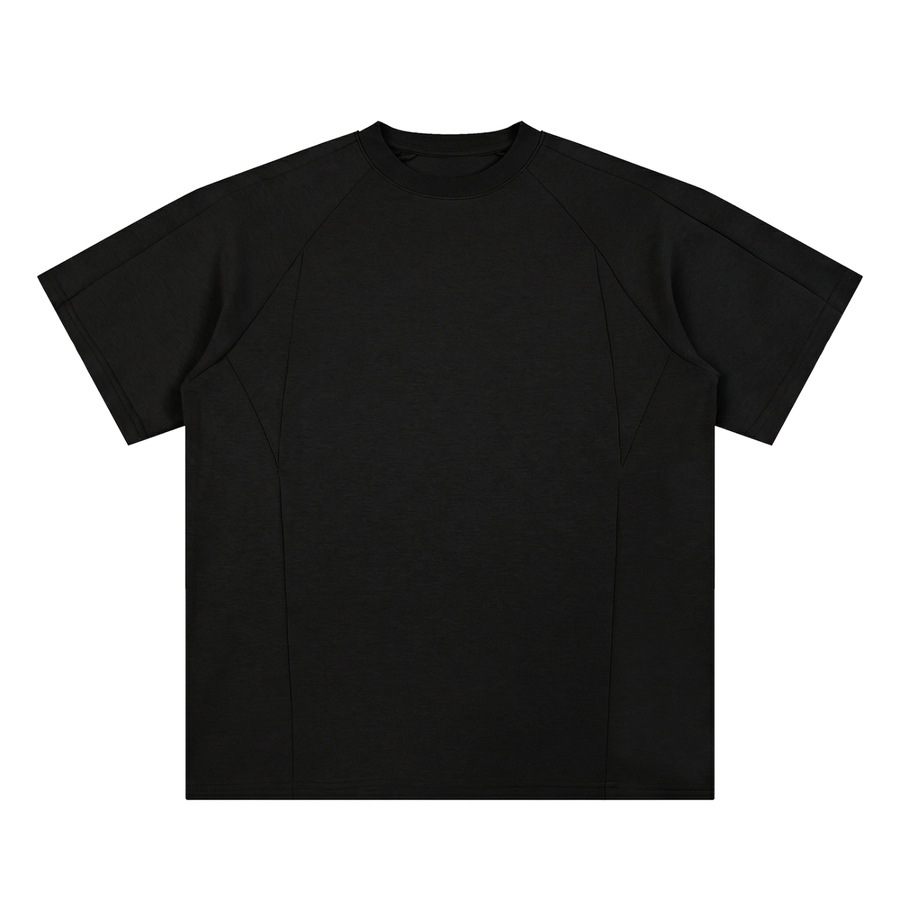 Waran Unisex Oversized Paneled Raglan T-Shirt