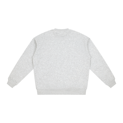 Oversized Drop Shoulder Crewneck Sweatshirt |Spider