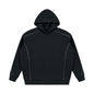 Unisex Oversized Piping Fleece Hoodie