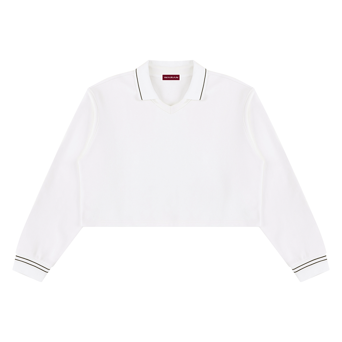 Women’s Crop Collared Sweatshirt