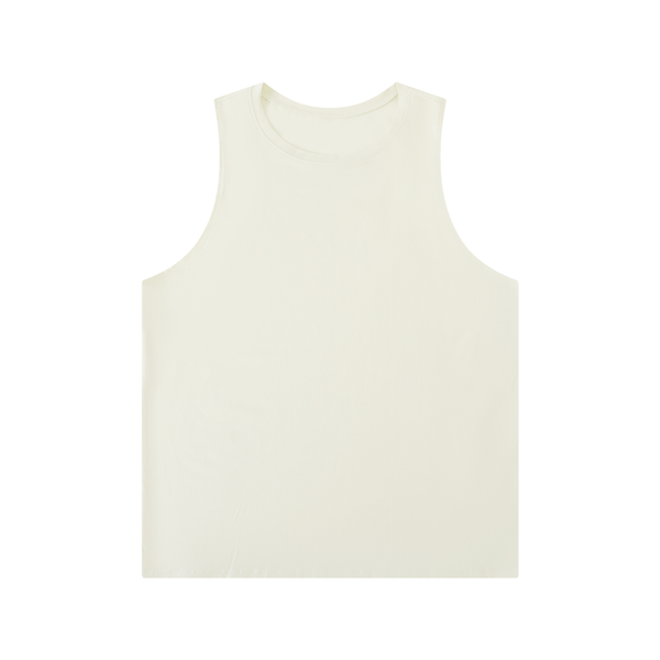 Débardeur ras du cou uni pour homme