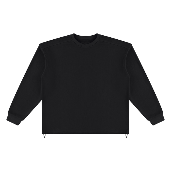 Sweat-shirt Unisexe Épais et Oversize Coupe Carrée