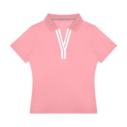 Women’s Color Block Polo Shirt