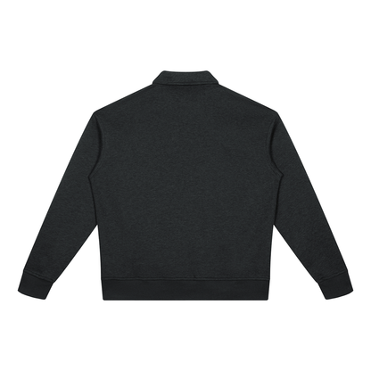 Unisex Boxy Quarter-Zip Sweatshirt