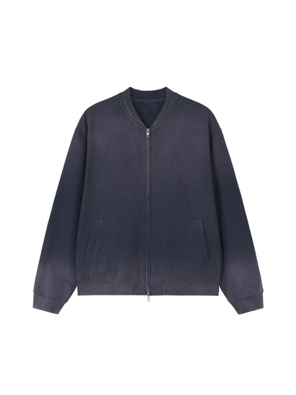 Sun Fade Heavyweight Baseball Jacket